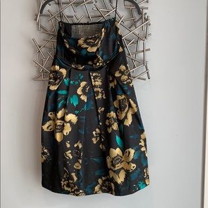 Guess black and gold cocktail dress